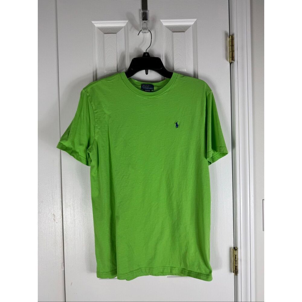 Polo Ralph Lauren Boys Green Polo Size XL 18/20